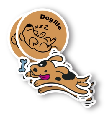 Laminirane vinilne nalepke  