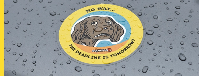 Laminirane vinilne nalepke  