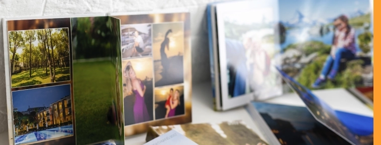 Fotoalbum s trdimi platnicami