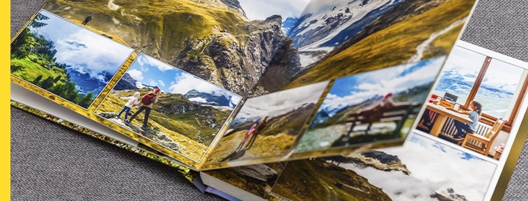 Fotoalbum s trdimi platnicami